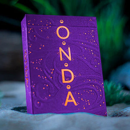ONDA V2 (Violet) par Jocu Playing Cards