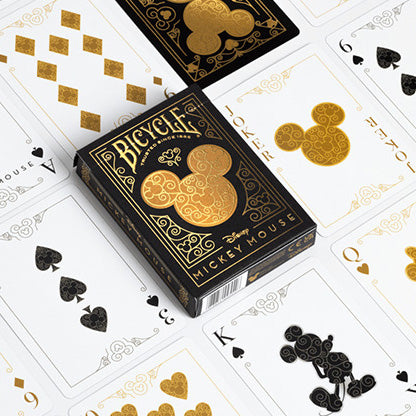 Bicycle® Disney Mickey Mouse (Black and Gold) Playing Cards