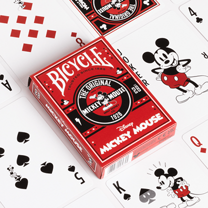 Bicycle® Disney Classic Mickey Mouse (Red) Playing Cards