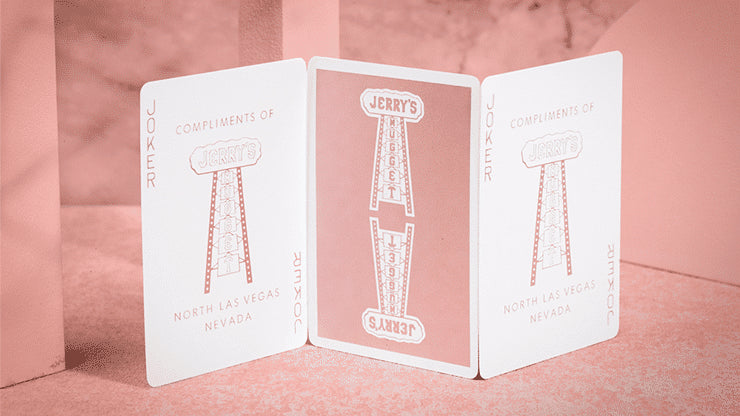 Jerry’s Nugget Monotone (Rose Gold) Playing Cards