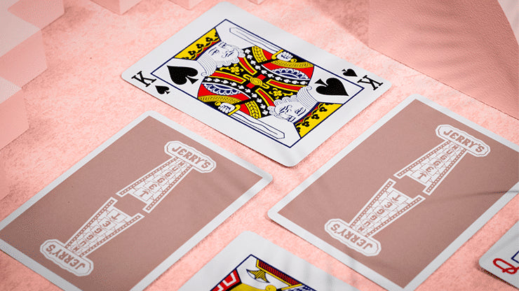 Jerry’s Nugget Monotone (Rose Gold) Playing Cards