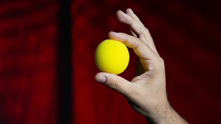 Magic Sponge Balls 4 Pack YELLOW 2" by Murphy's Magic