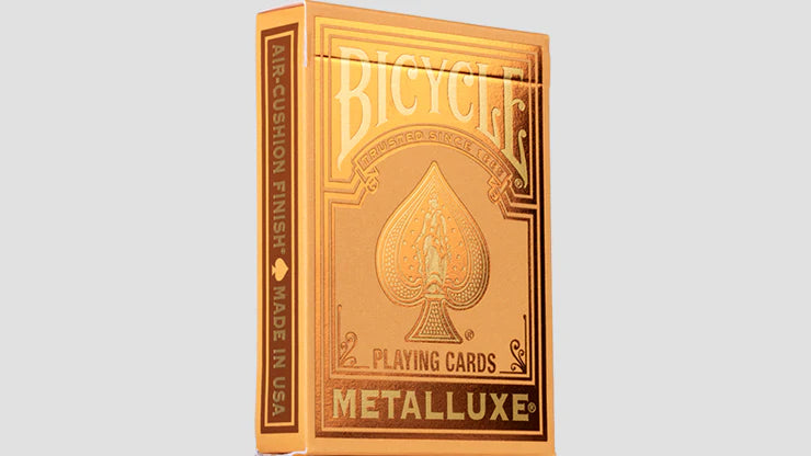 Bicycle® Metalluxe (Orange) Playing Cards