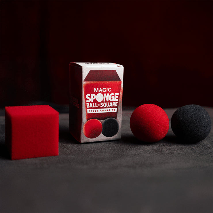 Magic Color Changing Sponge Balls 1.5" to Square by Murphy's Magic