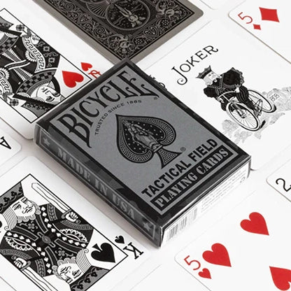 Bicycle® Tactical Field (Black) Playing Cards