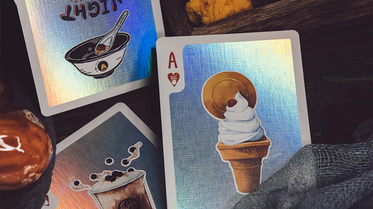 Night Market (Holographic Edition) Playing Cards By 808 Magic