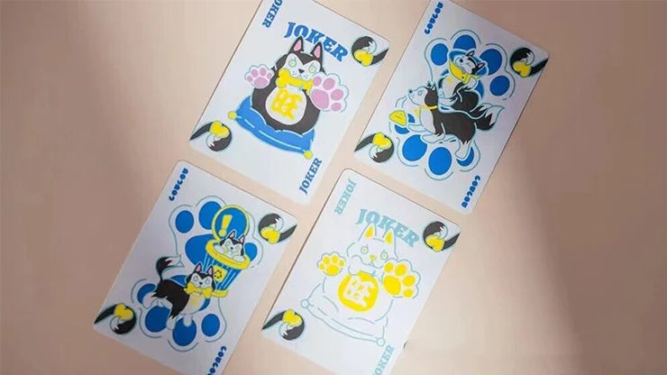 Bicycle® Dog (Blue) Playing Cards