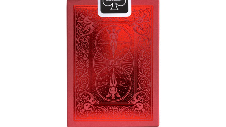 Bicycle® Metalluxe (Red) Playing Cards