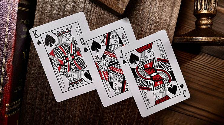 Sanctuary (Black) Playing Cards by KingStar