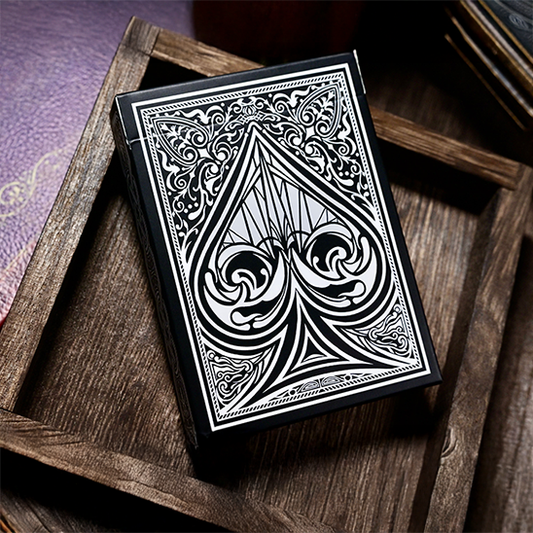Sanctuary (Black) Playing Cards by KingStar