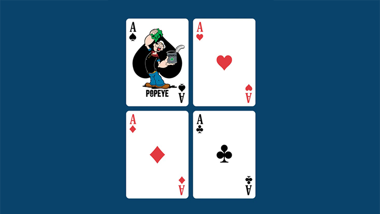 Bicycle® Limited Edition Popeye The Sailor Man Playing Cards