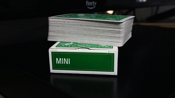 Mini Bicycle Cards (Green) Playing Cards