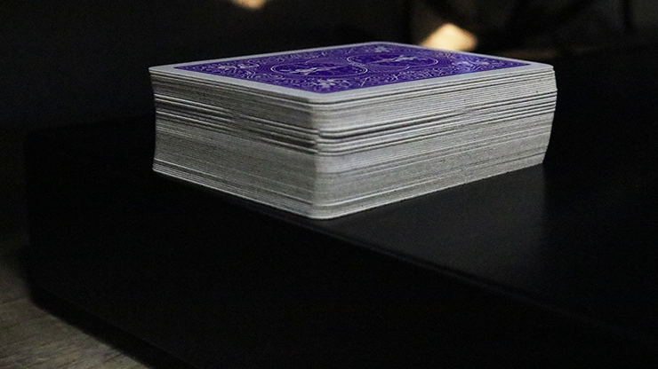 Mini cartes à jouer Bicycle (violettes)