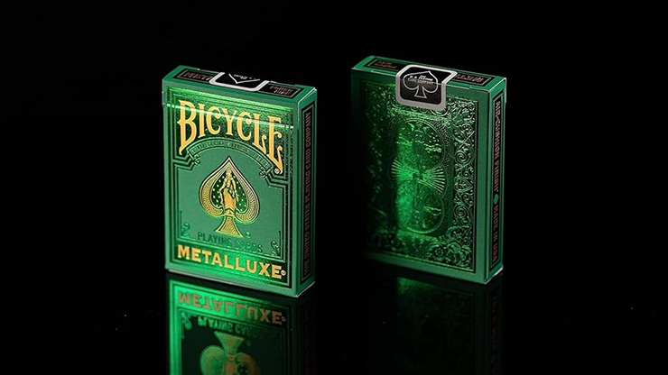 Bicycle® Metalluxe (Green) Playing Cards