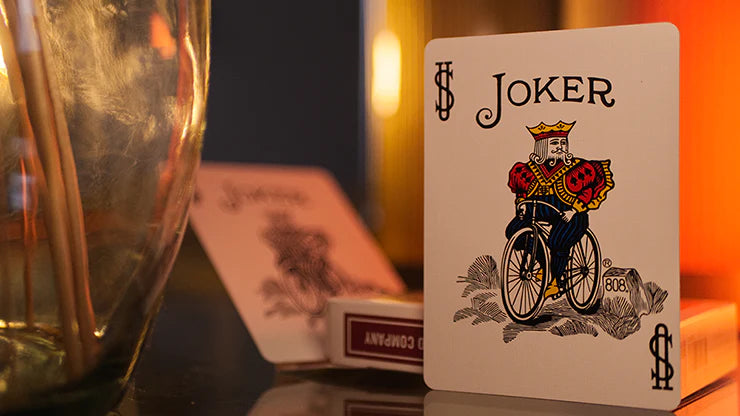 Jeu de cartes Bicycle Metallic Ruby