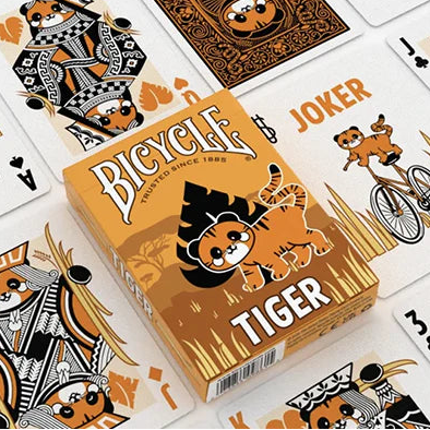 Bicycle Tiger Playing Cards