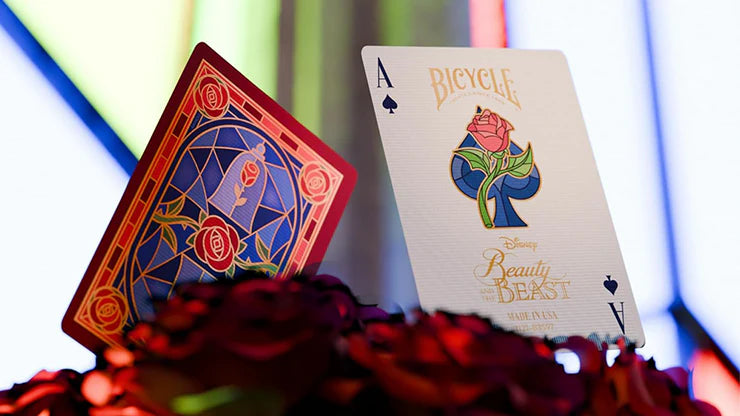 Jeu de cartes La Belle et la Bête de Disney par US Playing Card Co