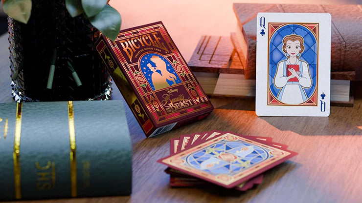 Jeu de cartes La Belle et la Bête de Disney par US Playing Card Co