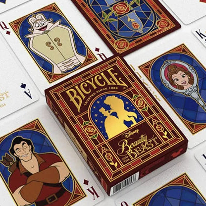 Jeu de cartes La Belle et la Bête de Disney par US Playing Card Co