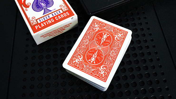Mini Bicycle Cards (Orange) Playing Cards