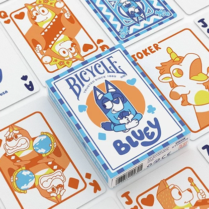 Cartes à jouer Bicycle Bluey par US Playing Cards
