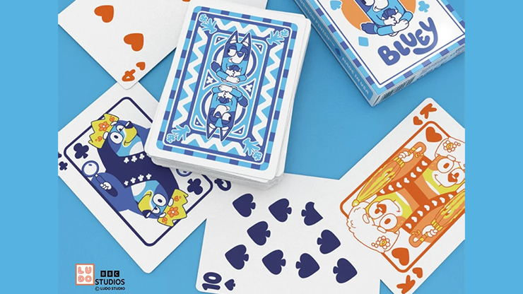 Cartes à jouer Bicycle Bluey par US Playing Cards
