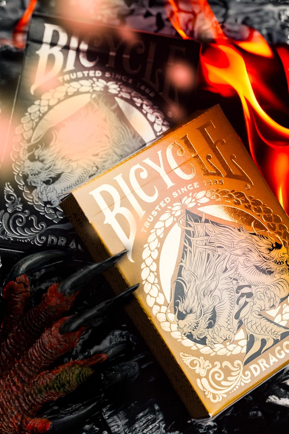 Bicycle® Dragon (Gold) Playing Cards