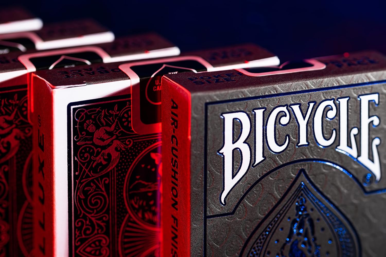 Bicycle® Rider Back (Blue) Crimson Luxe