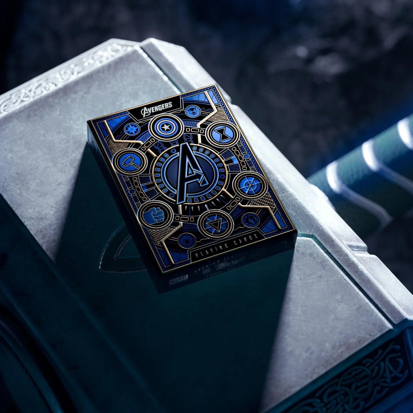 Avengers: (Blue Edition) Playing Cards by Theory11