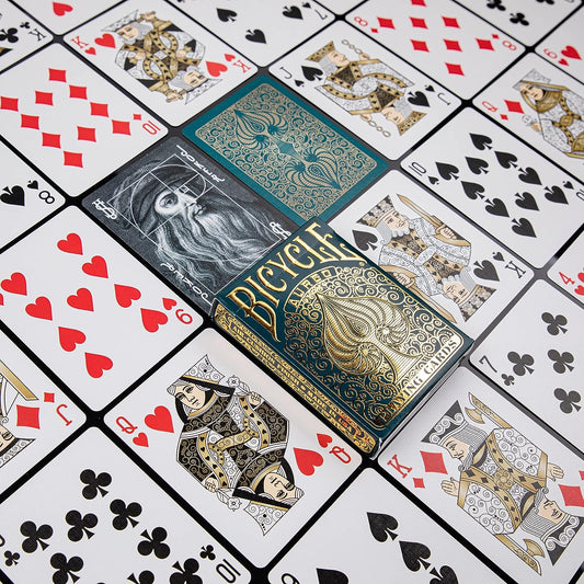Bicycle® Aureo Gold Playing Cards