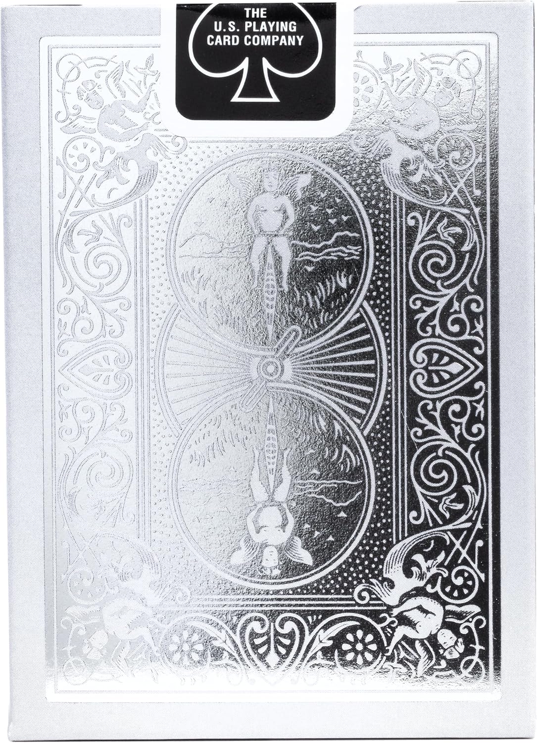 Bicycle® Metalluxe (Silber) Spielkarten