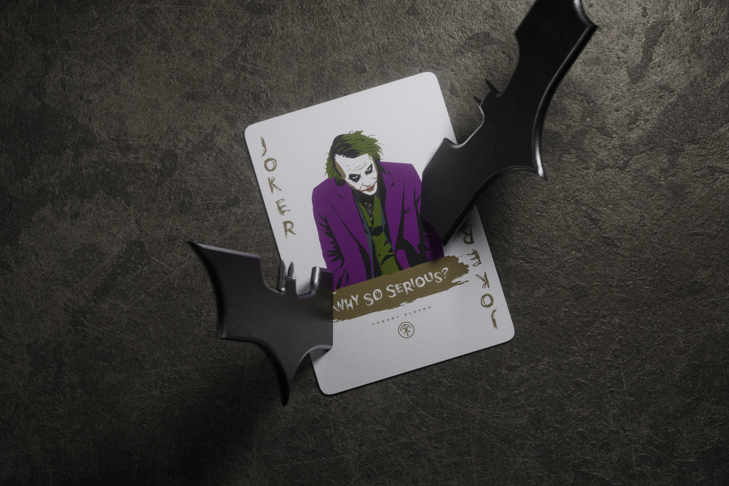 The Dark Knight x Batman Playing Cards By Theory 11