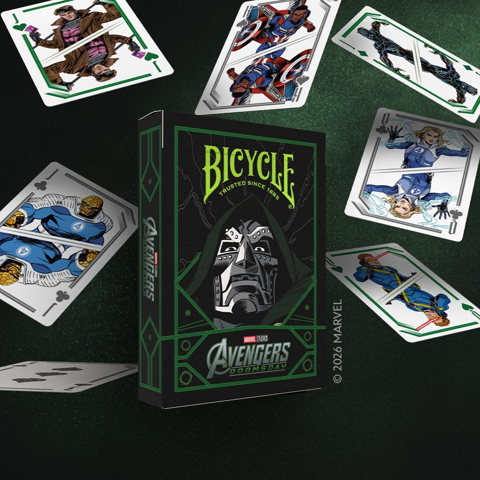 Cartes à jouer Bicycle® Reverse (rouges)