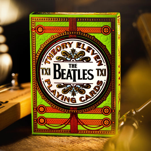 The Beatles (Green) Playing Cards by Theory11