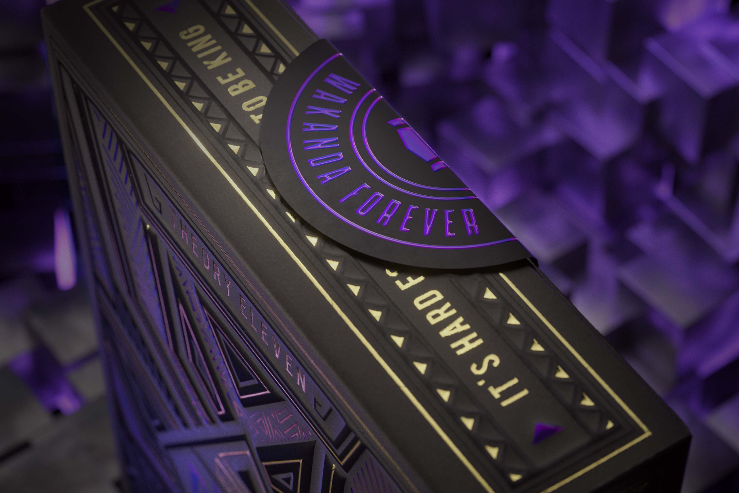 Black Panther Playing Cards by theory11