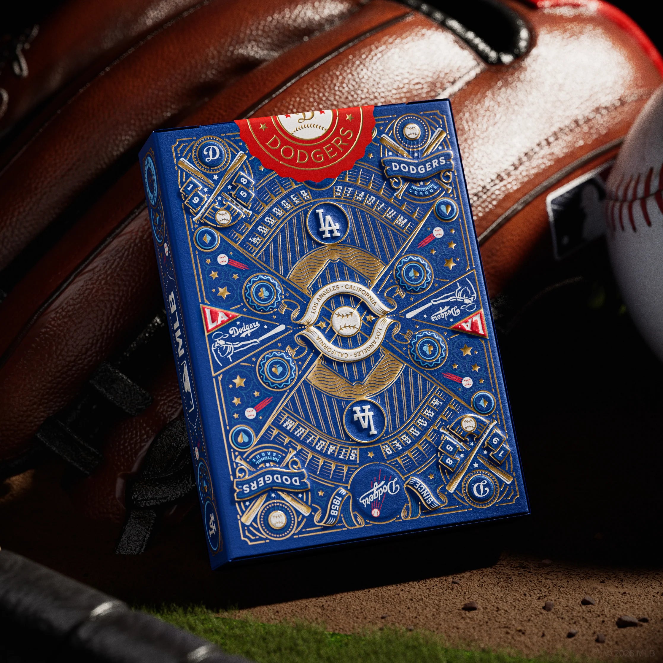 Dodgers Playing Cards by Theory11