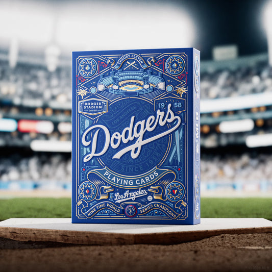 Cartes à jouer des Dodgers par Theory11