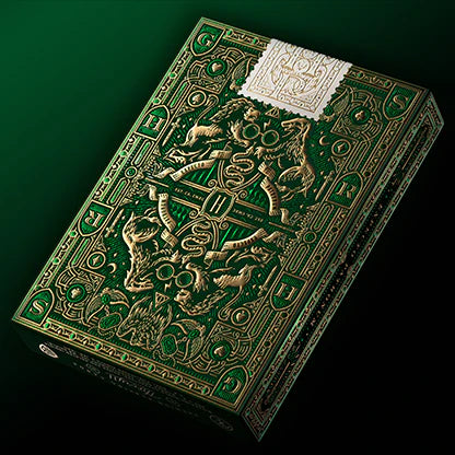 Harry Potter (Green-Slytherin) Theory11 Playing Cards - The Sleight Co.