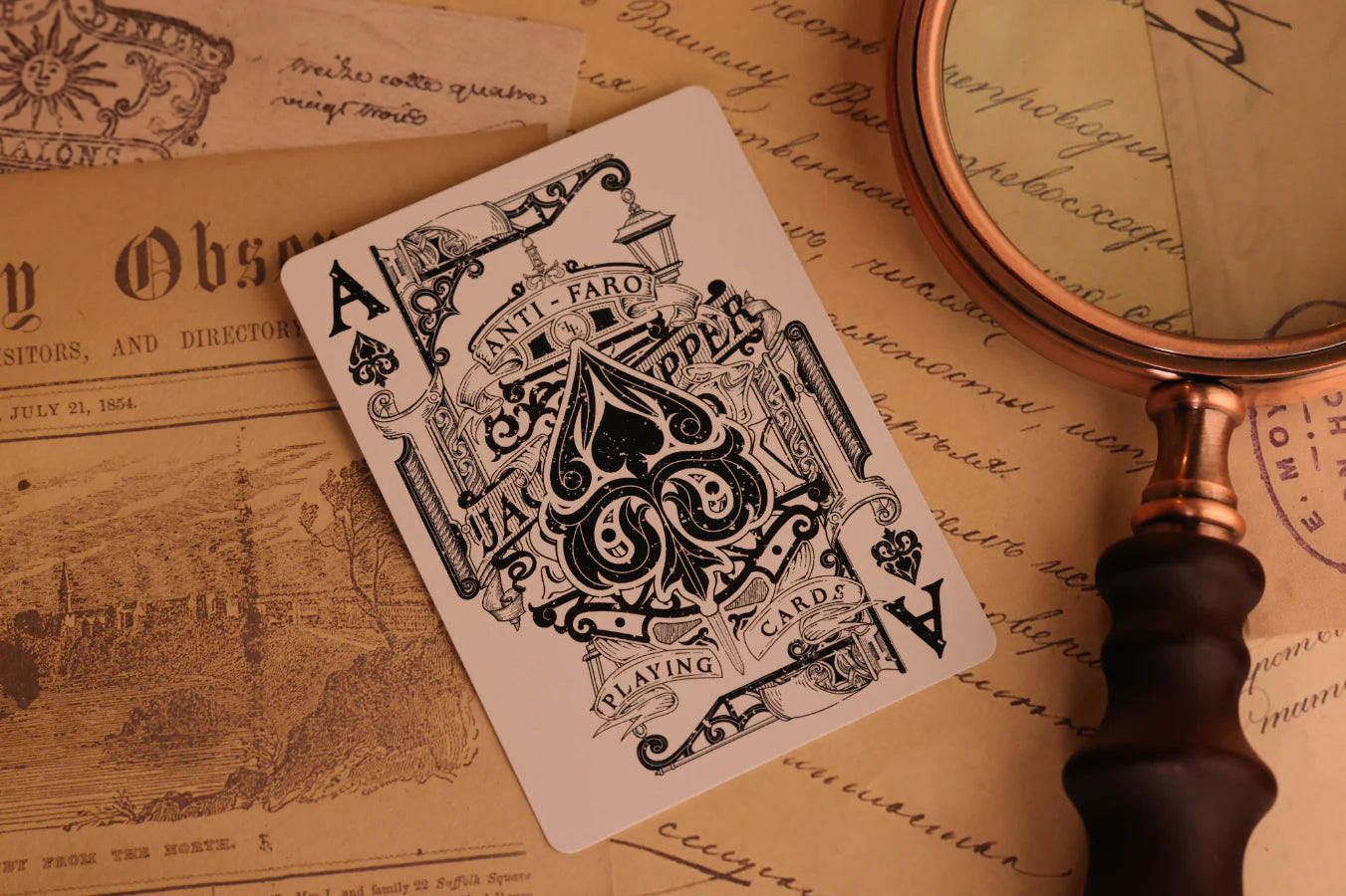 Jack the Ripper & Sherlock Holmes Playing Cards (Skewer Edition)