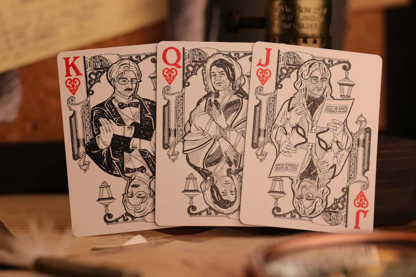 Jack the Ripper & Sherlock Holmes Playing Cards (Skewer Edition)