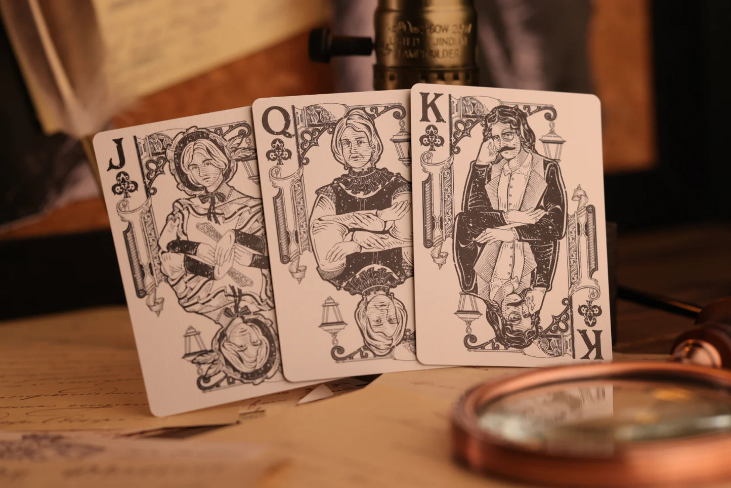 Jack the Ripper & Sherlock Holmes Playing Cards (Skewer Edition)