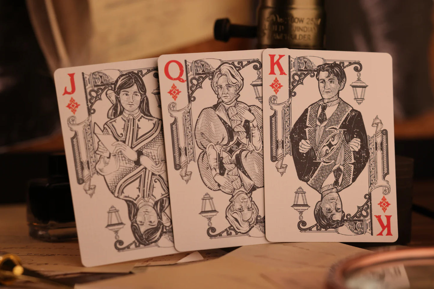Jack the Ripper & Sherlock Holmes Playing Cards (Skewer Edition)