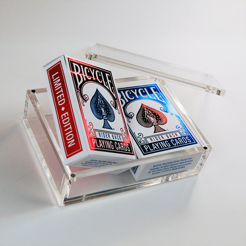 Bicycle® Rider Back Mini Limited Edition (2 Pack With Foil Tucks In Carat Case)