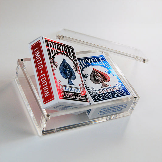Bicycle® Rider Back Mini Limited Edition (2 Pack With Foil Tucks In Carat Case)