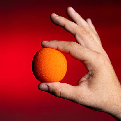 Magic Sponge Balls 4 Pack ORANGE 2" by Murphy's Magic