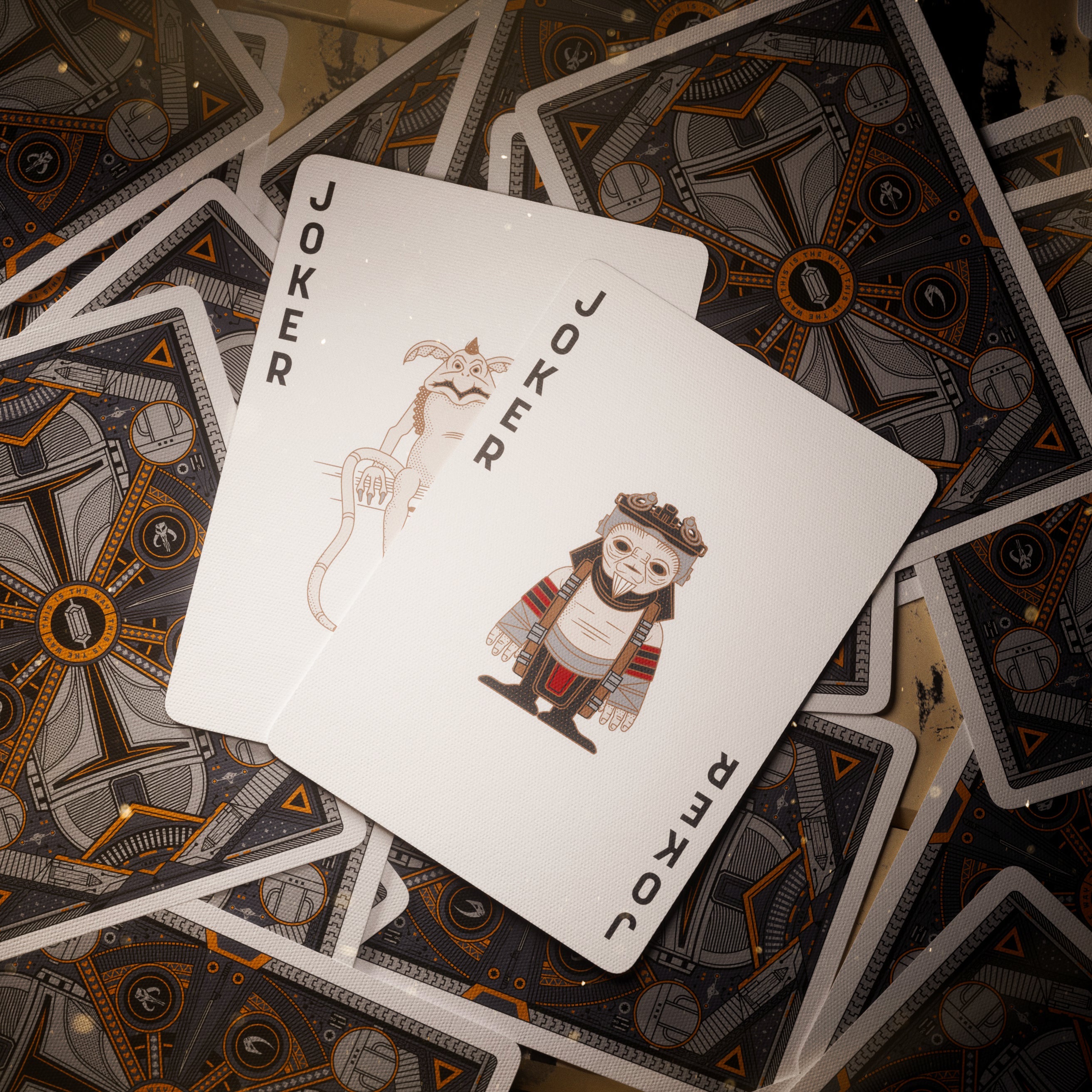 Star Wars The Mandalorian V2 Theory11 Playing Cards