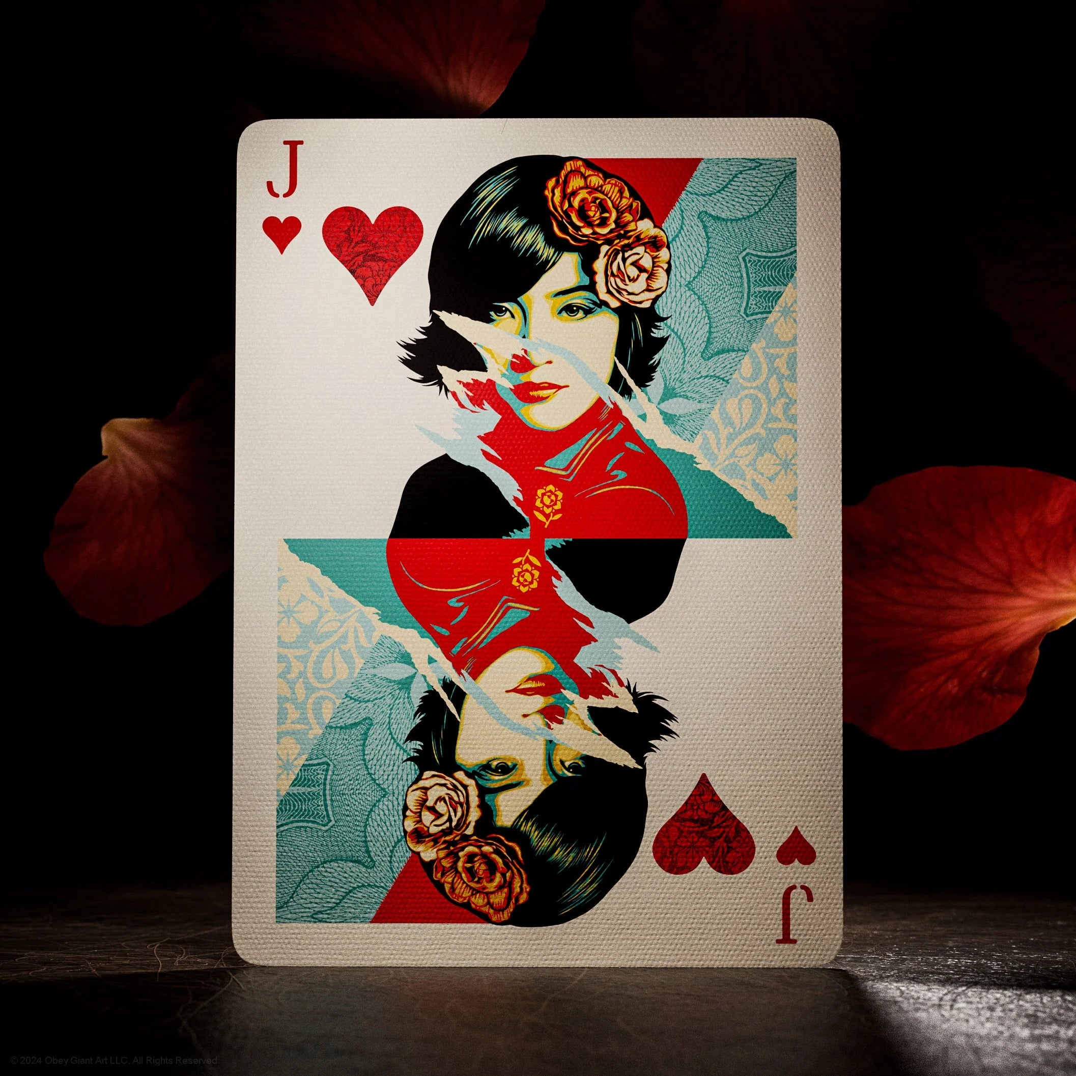 Obey Collage Edition Playing Cards by Theory11