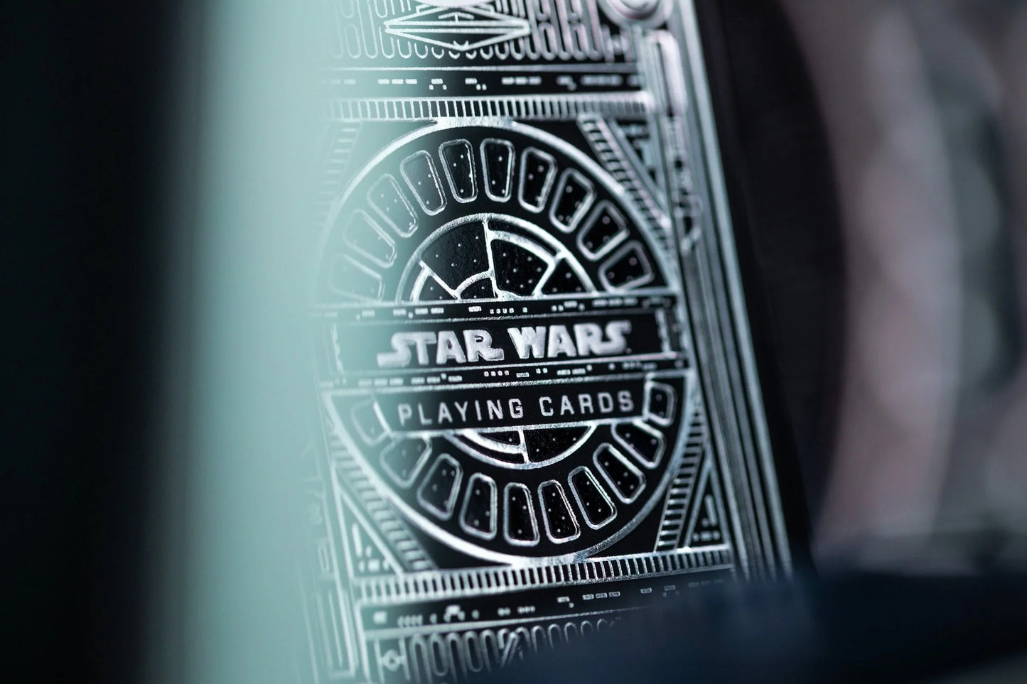 Star Wars Dark Side Silver Edition Playing Cards (Graphite Grey) by theory11