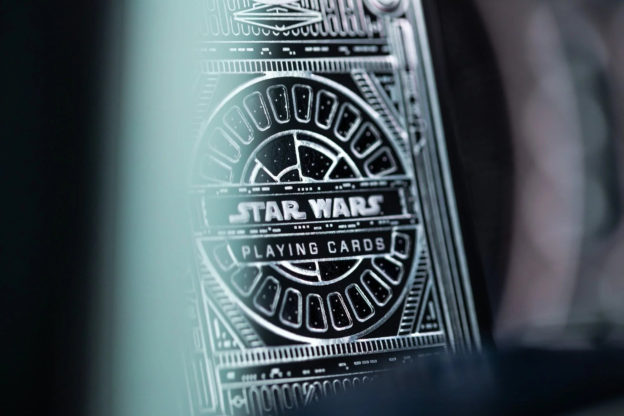 Star Wars Dark Side Silver Edition Playing Cards (Graphite Grey) by theory11