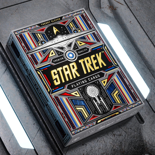 Star Trek Light Edition (White) Playing Cards by Theory 11